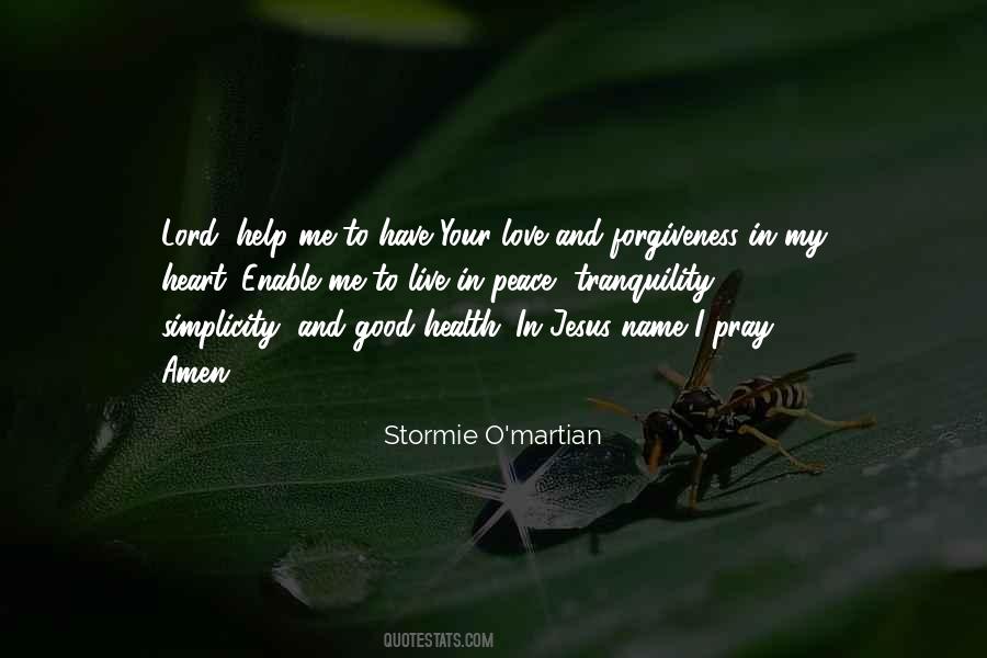 Quotes About Forgiveness And Peace #1092096