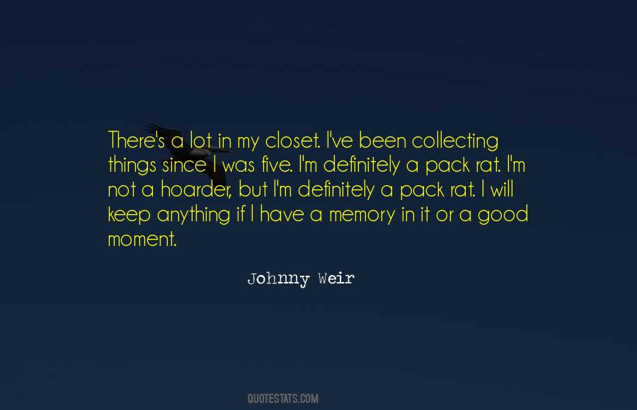 Hoarder Quotes #1245567