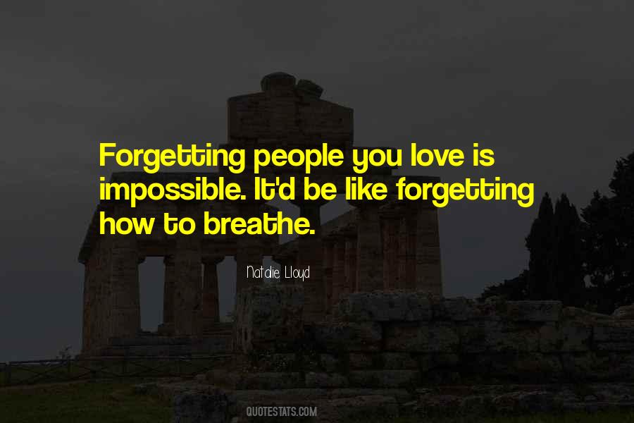 Quotes About Forgetting Love #695188