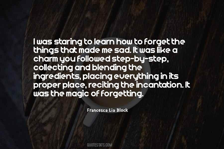 Quotes About Forgetting Everything #1500268