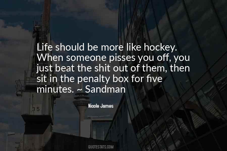 Hockey Penalty Quotes #572659