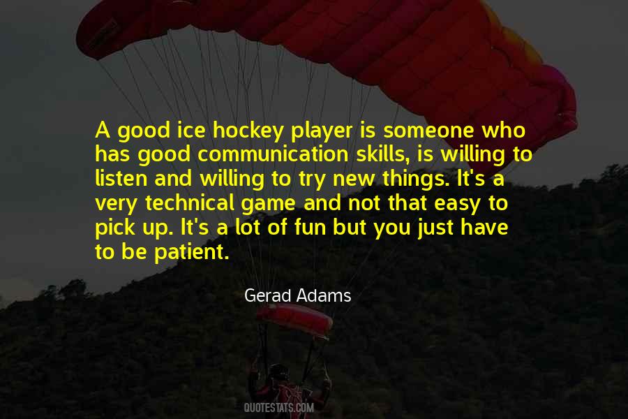 Hockey Player Quotes #1038712