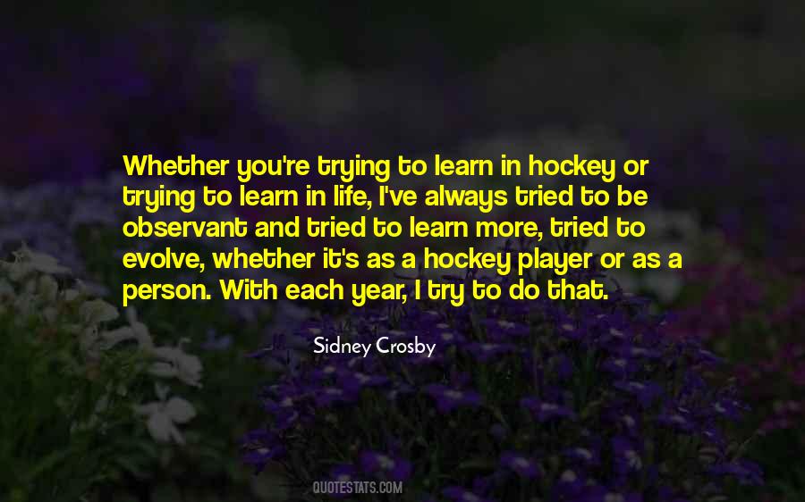 Hockey Player Quotes #1234594