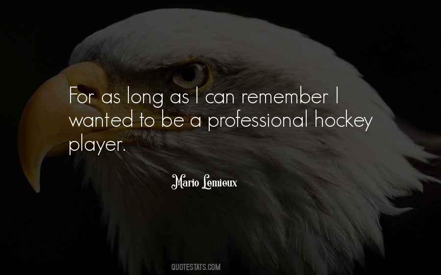 Hockey Player Quotes #707869