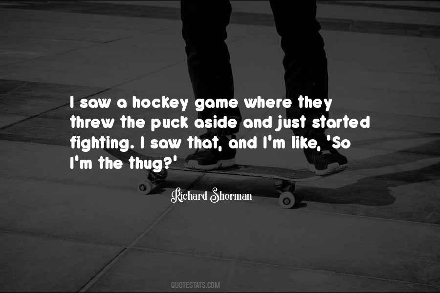 Hockey Puck Quotes #1463571