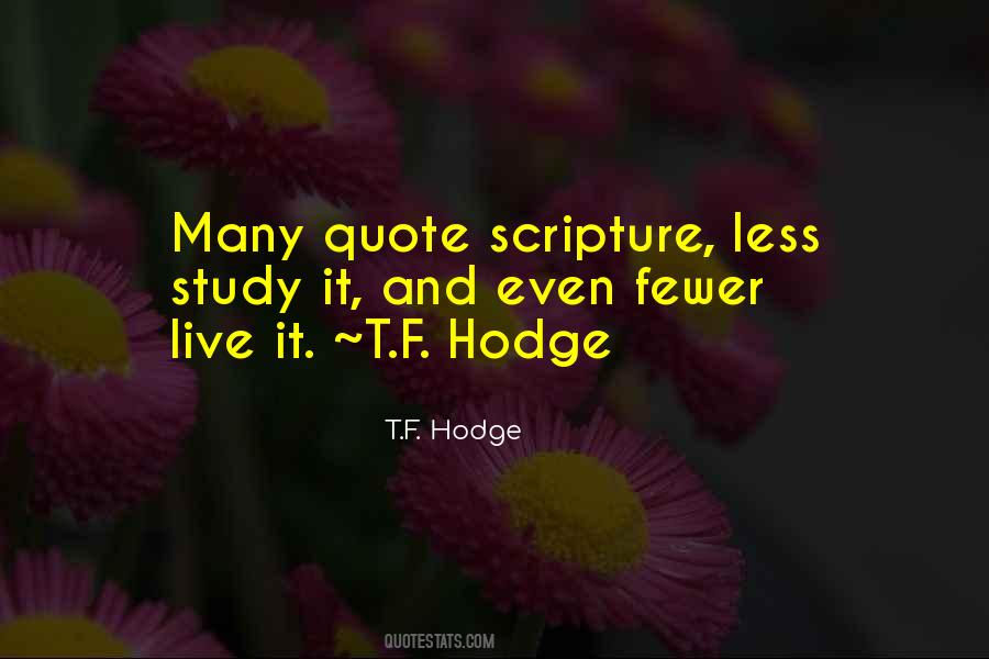 Hodge Quotes #1639827