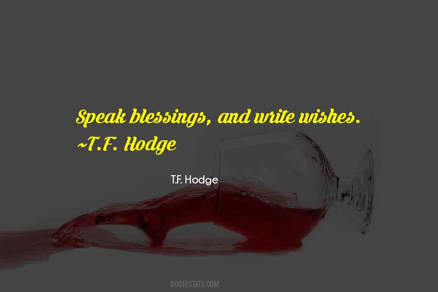 Hodge Quotes #1724673