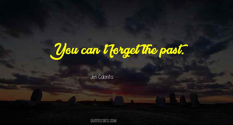 Quotes About Forget The Past #1022384