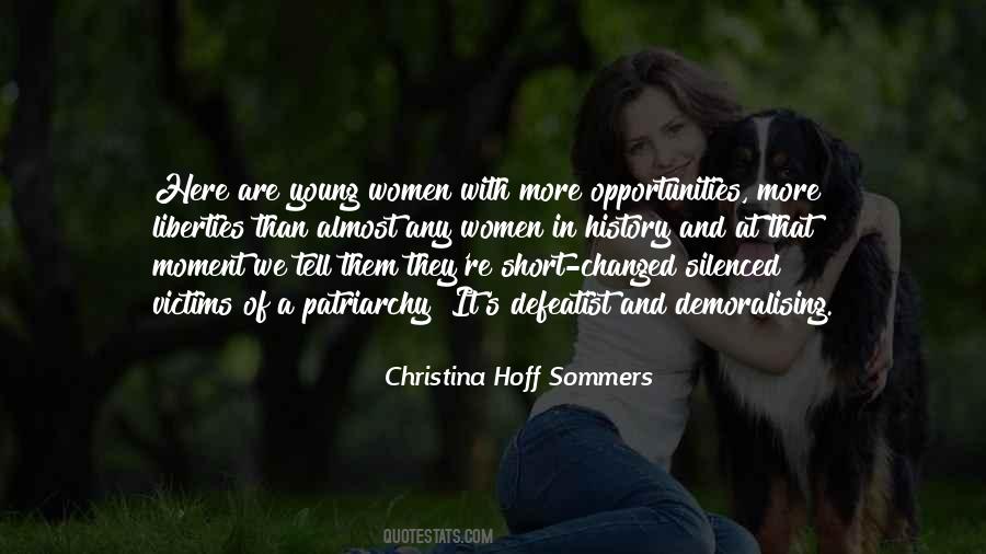 Hoff Sommers Quotes #1014907