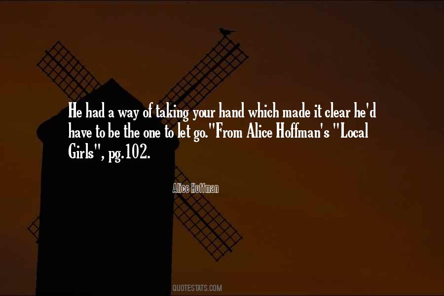 Hoffman Quotes #1398518