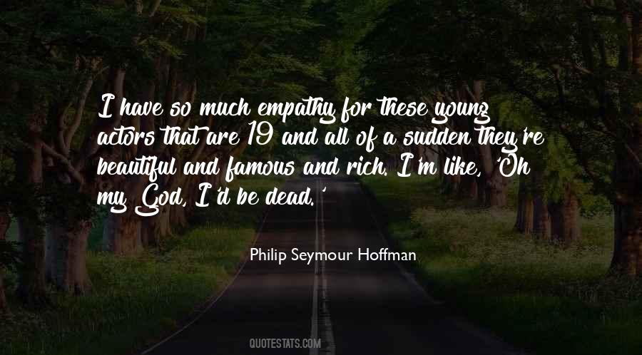 Hoffman Quotes #28872