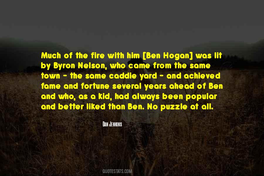 Hogan Quotes #1476884