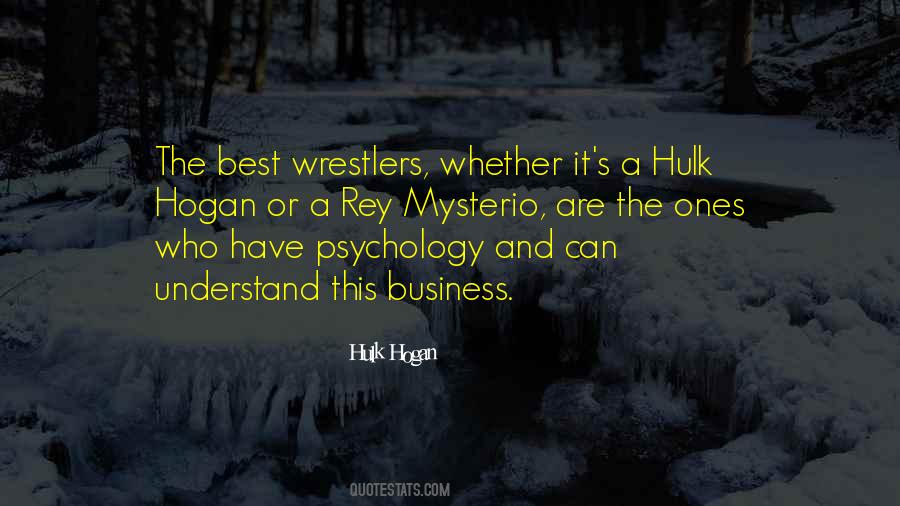 Hogan Quotes #1487736