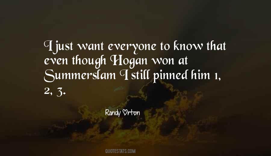 Hogan Quotes #413781