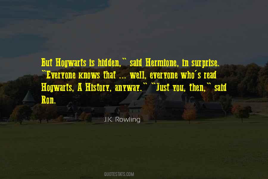 Hogwarts A History Quotes #41878