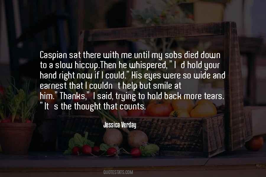Hold Back Tears Quotes #761488