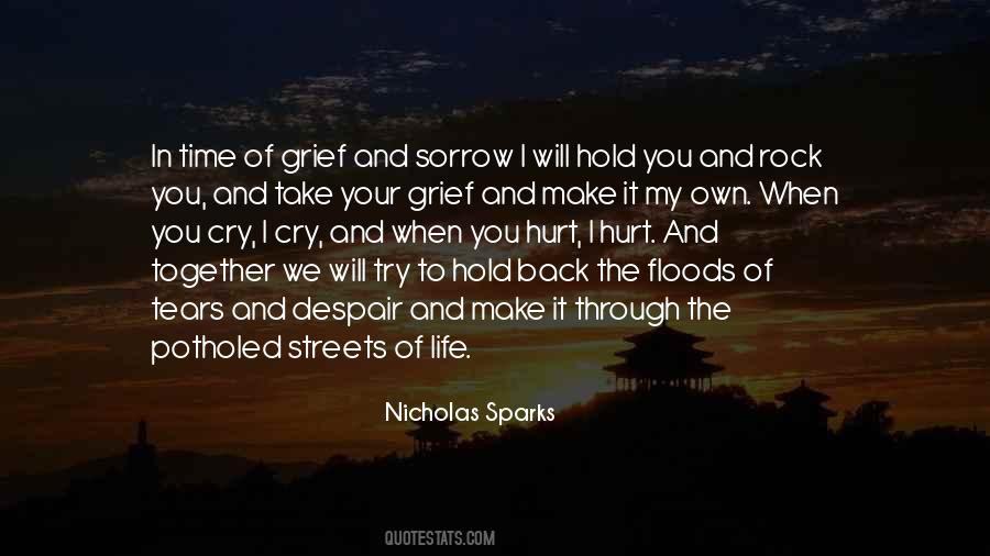 Hold Back The Tears Quotes #1516948
