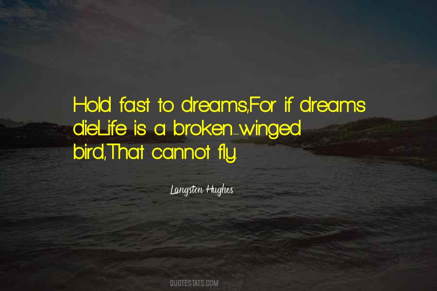 Hold Fast To Dreams Quotes #1037996