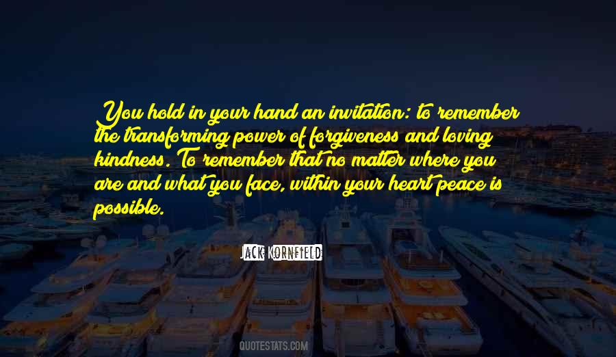 Hold In Your Hand Quotes #1024046