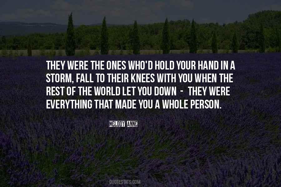 Hold In Your Hand Quotes #1402551