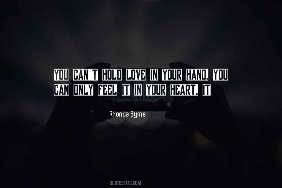 Hold In Your Hand Quotes #688675