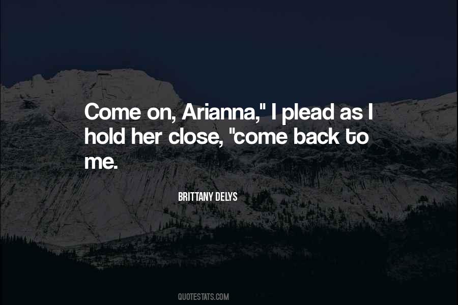 Hold Me Back Quotes #600800