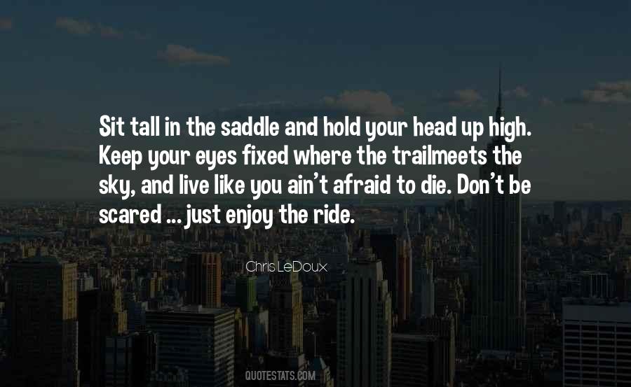 Hold My Head Up High Quotes #428279