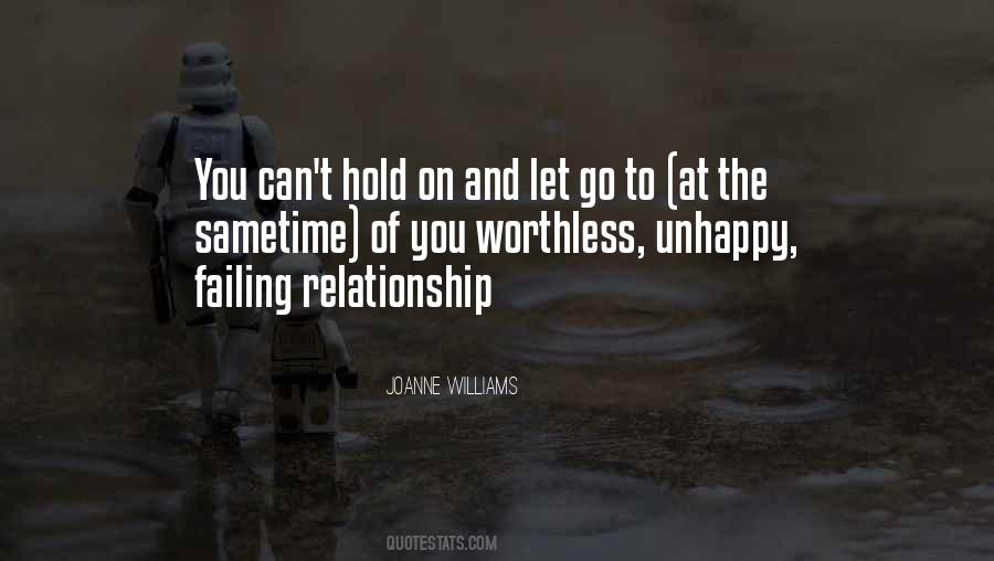 Hold On Relationship Quotes #1686966