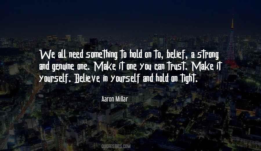 Hold On Tight Quotes #1631905