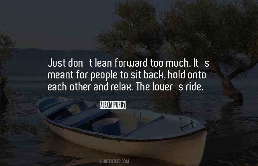 Hold Onto Quotes #1110673