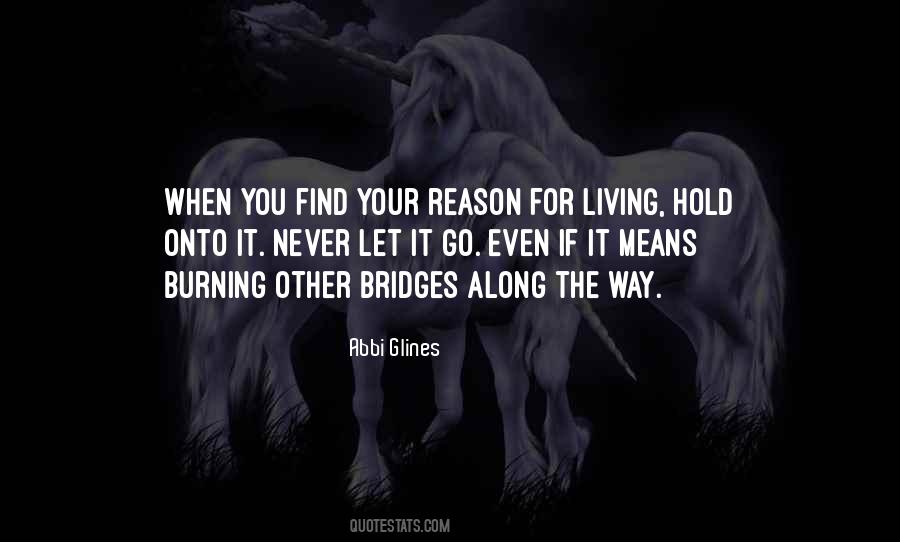 Hold Onto Quotes #1870531