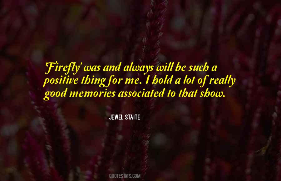 Hold Onto The Memories Quotes #308390