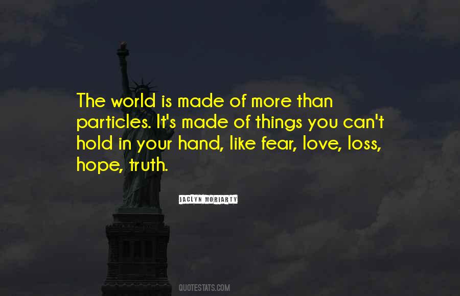 Hold The Hand Quotes #517811