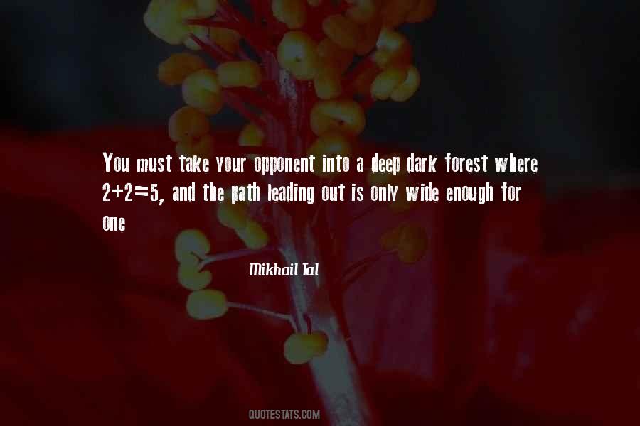 Quotes About Forest Path #218204