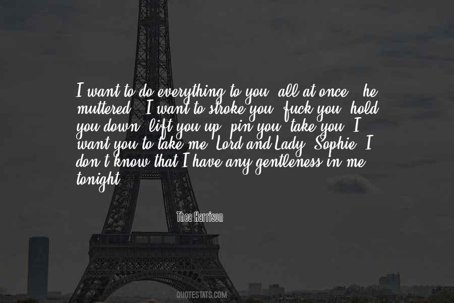 Hold You Tonight Quotes #239535