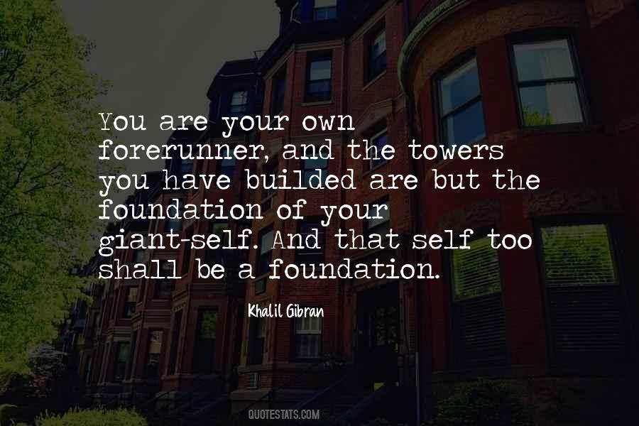 Quotes About Forerunner #1454465