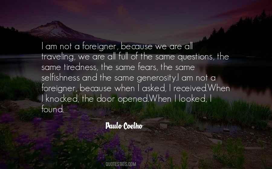 Quotes About Foreigner #1211342