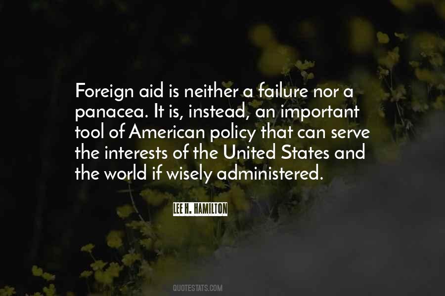 Quotes About Foreign Policy In The United States #543189