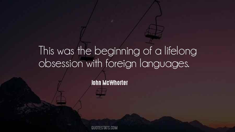 Quotes About Foreign Languages #1745295