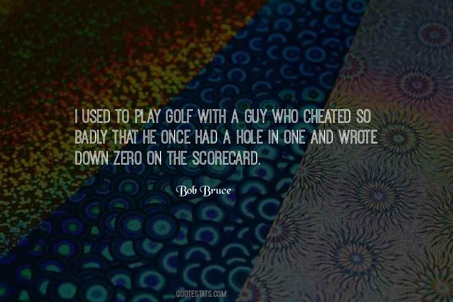 Hole In One Quotes #987108