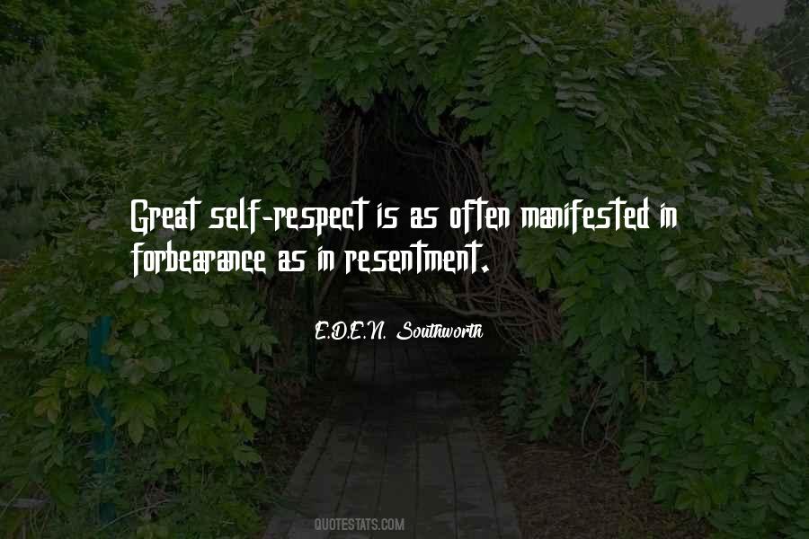 Quotes About Forebearance #911659