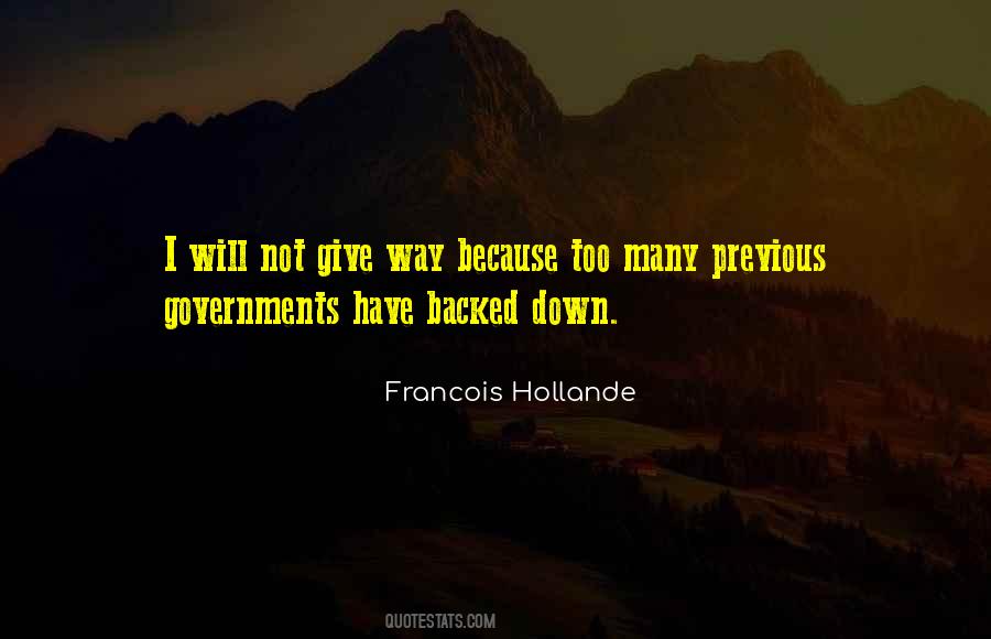 Hollande Quotes #1131636