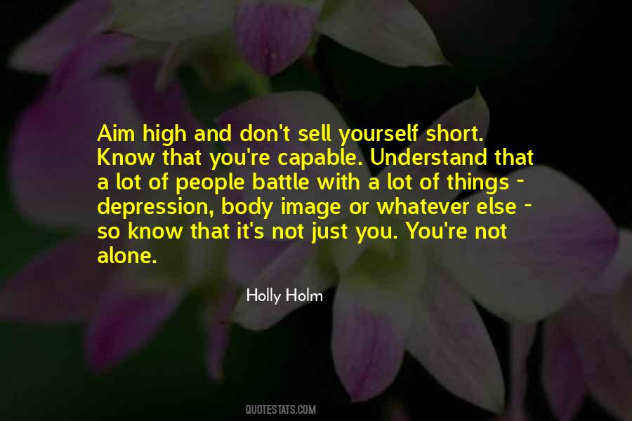 Holly Short Quotes #1107636
