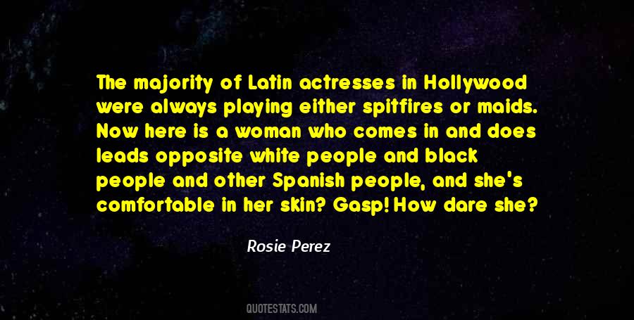 Hollywood Actresses Quotes #1485253