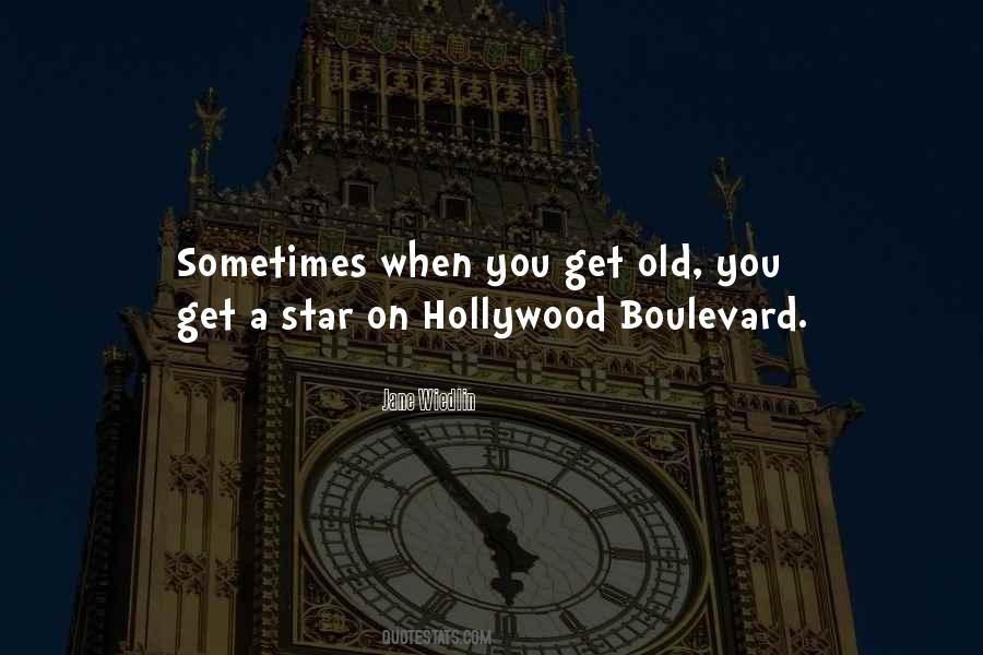 Hollywood Boulevard Quotes #1317198