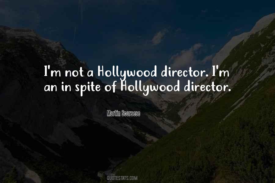Hollywood Directors Quotes #497717
