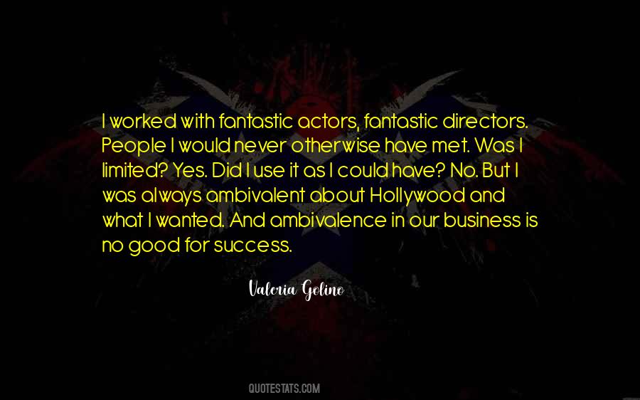 Hollywood Directors Quotes #90512