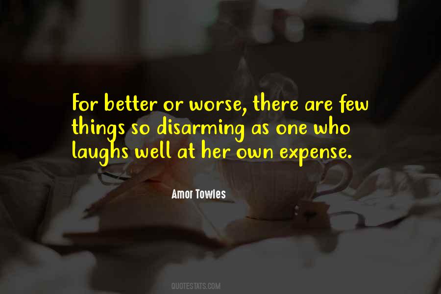 Quotes About For Better Or Worse #1515097