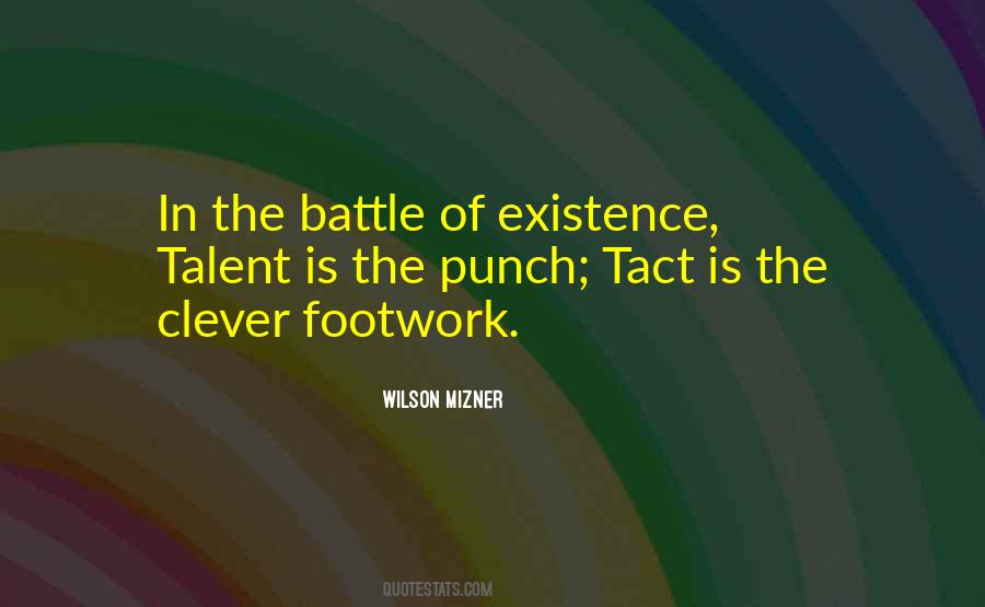 Quotes About Footwork #465458