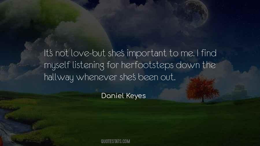 Quotes About Footsteps And Love #1158203